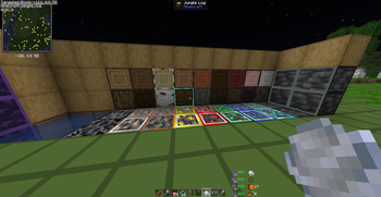 What's ores and logs look like