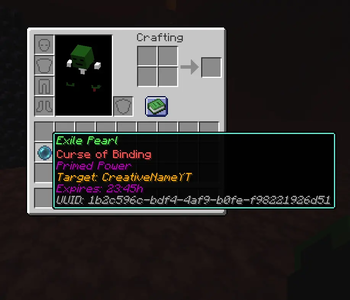 Example of an Exile pearl