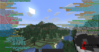 F3 with compass \ map