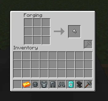 Smithing Anvil GUI