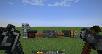 Some new blocks and items 