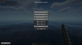 Settings GUI