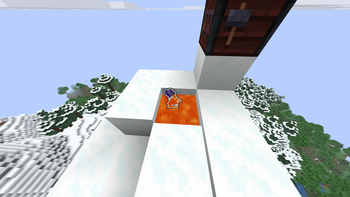 Worldbound Mace in Lava