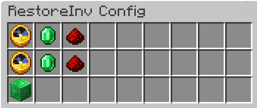 Restore Inventory