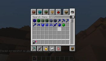 Sapphire Armor & Tools!