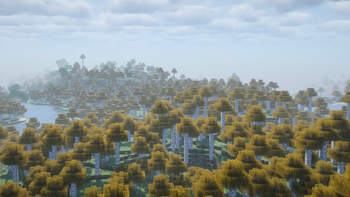 Birch Forest w/ Shaders
