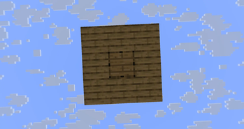 Crafting table bottom texture