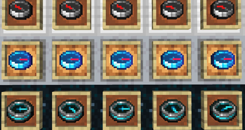 Magnetized compasses