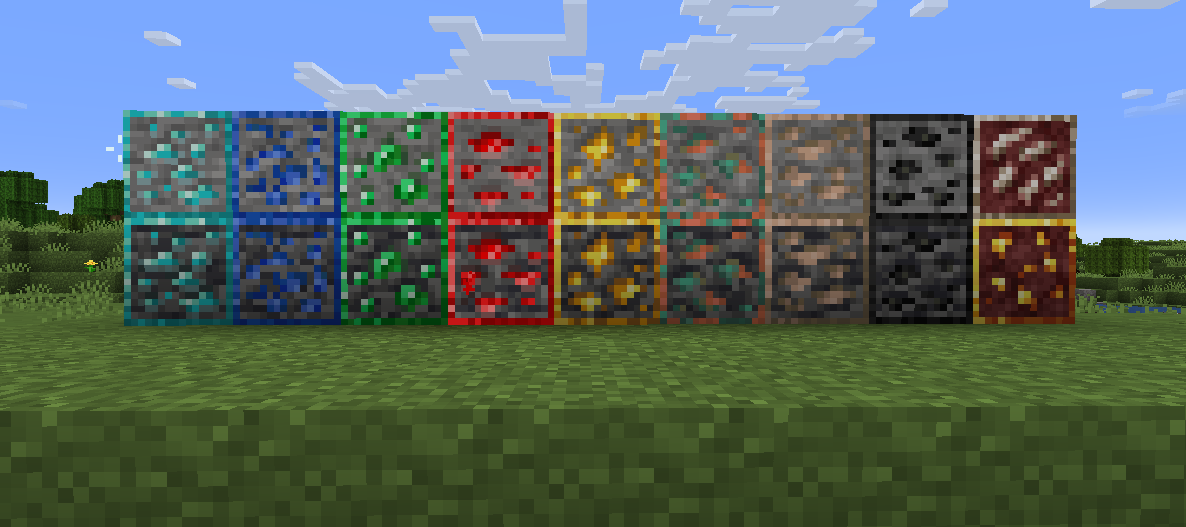 ores on grass
