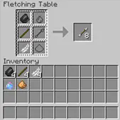 Fletching Table Arrow Recipe