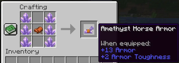 Craft the Horse Armor