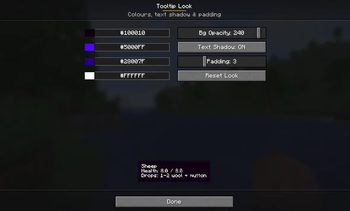 Customize the look of the tooltip