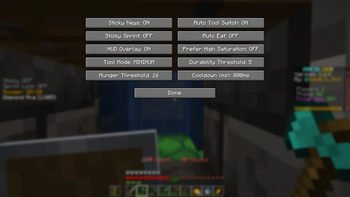 Config Screen