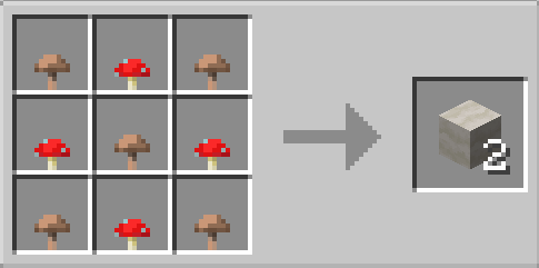 Mushroom Stem crafting recipe