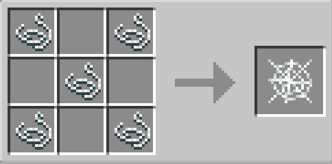 Cobweb crafting recipe