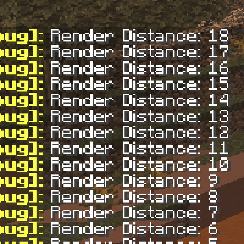 Render Distance Cycler 1.21.6+