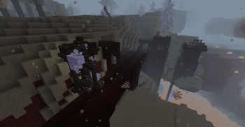 Frozen Nether Fortress