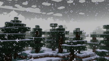 Snowy Fog