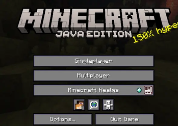 Black menu buttons