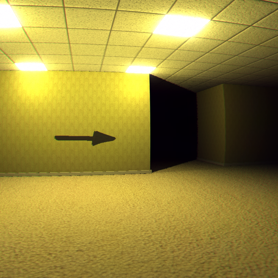 Screenshot modpacku Backrooms Realism (2/3)