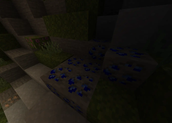 Ing Ore in a lush cave