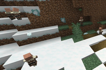 Villager Snowball Fights