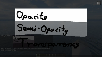 Full Screen Image View & Transparency