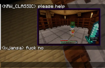 chicken jockey