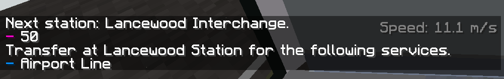 New Interchange Announcements