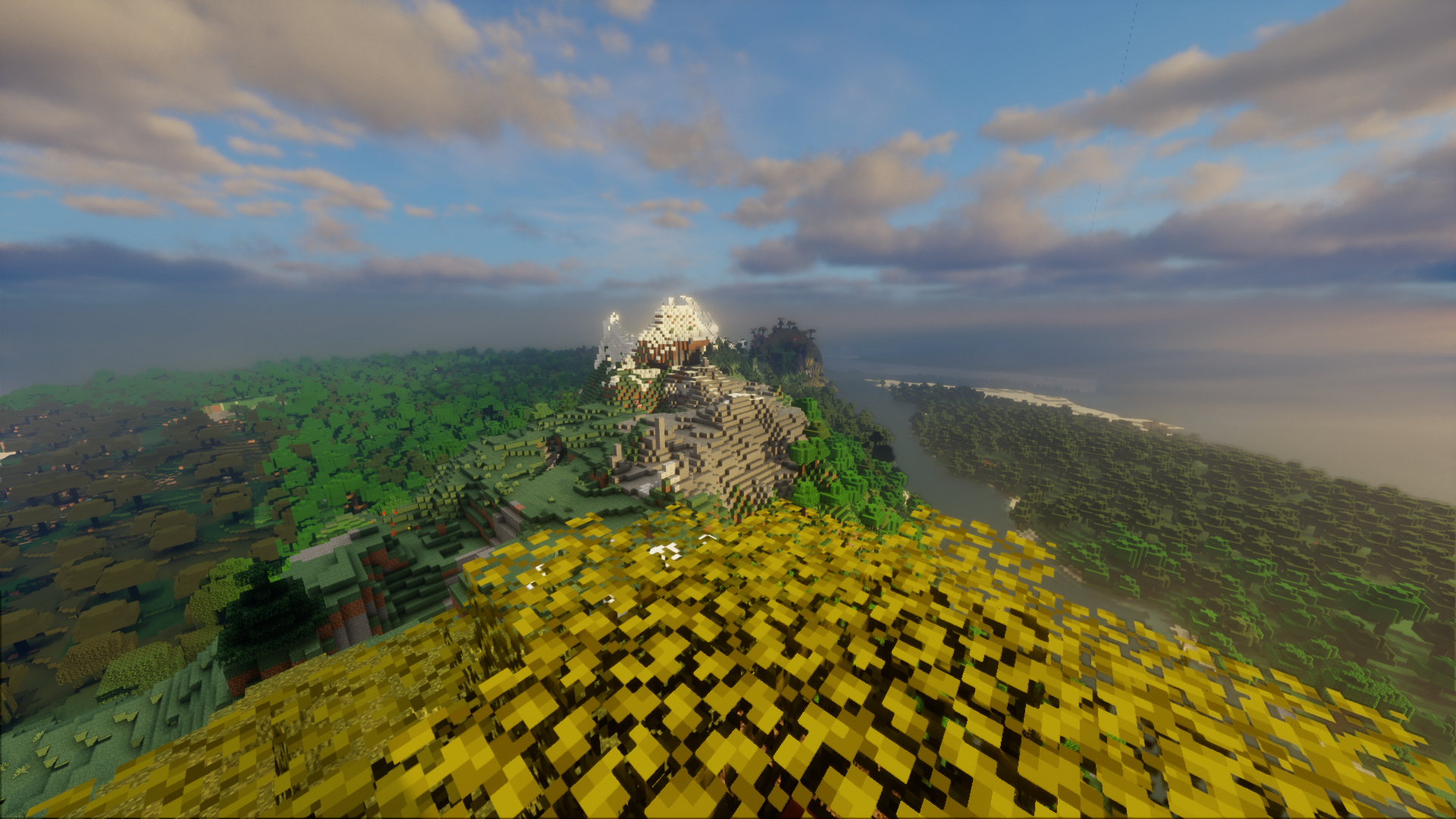 Screenshot modpacku Distantly Optimized (1/3)