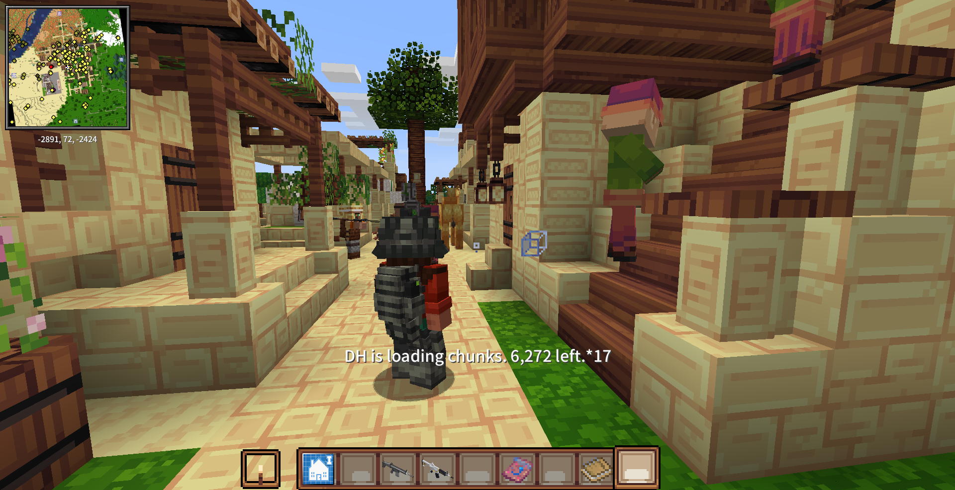 Screenshot modpacku live and adventure (2/2)