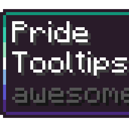 Gay MLM Pride Flag Tooltip (Frame-only Alt-BG 7-Color Turned)