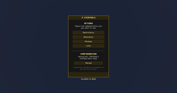 ITEMTOOLS - Item Restrictions — screenshot 1