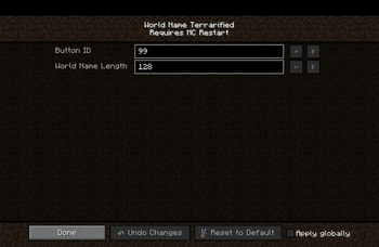 MC Restart Config Category (Version 1.2)