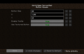 Visual settings in 1.3