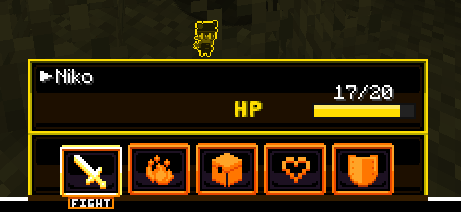In-battle Niko sprite