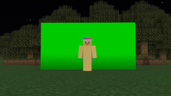 Green Screen in Game