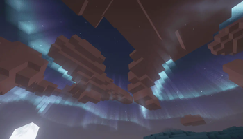 Clouds + Northern lights