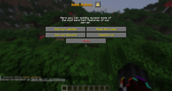 Quick actions