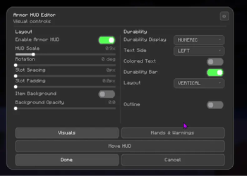 New GUI(vanilla)