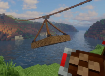 Physics Gondola hanging from ropes using the new ZIPLINE block