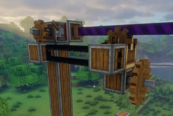 Rotation transfer to the Gantry carriage sub-level using belts