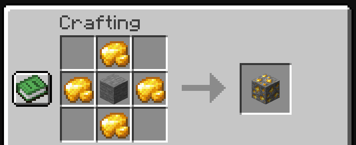 Gold Ore Stone Crafting