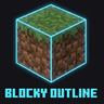 Blocky Outline logo