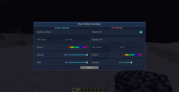 Menu Blocky Outline