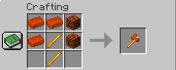 Axe recipe