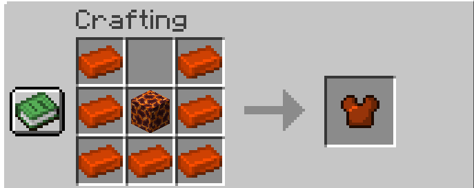 Chestplate recipe