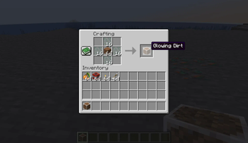Glowing Dirt