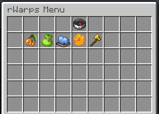 Warps Menu