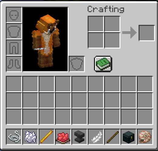 Inventory when staff mode is on